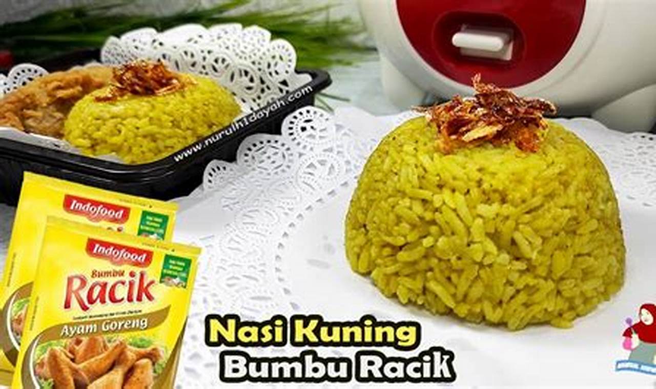 Resep Nasi Kuning di Magic Com: Rahasia Terbongkar untuk Nasi Kuning Sempurna
