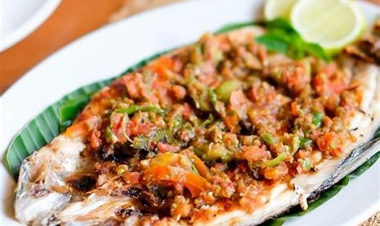 Resep Rahasia Sambal Pecak Ikan Bandeng, Nikmatnya Menggugah Selera!