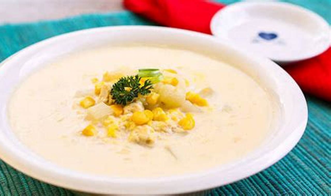 Resep Sup Krim Jagung Rahasia yang Akan Mengubah Cara Anda Memasak Sup!
