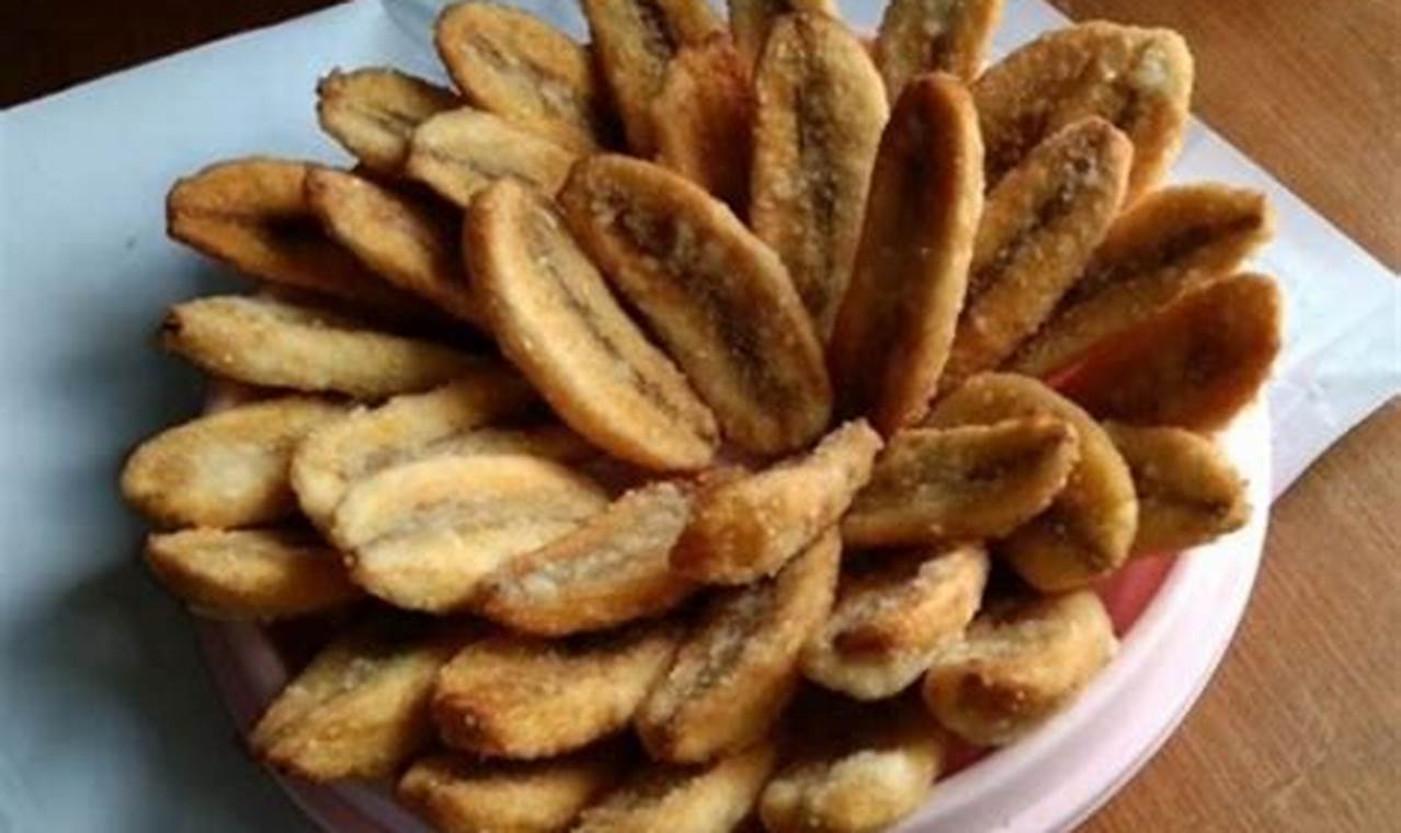 Resep Rahasia Pisang Goreng Renyah Tanpa Tepung Beras: Temukan Cara Mudahnya!