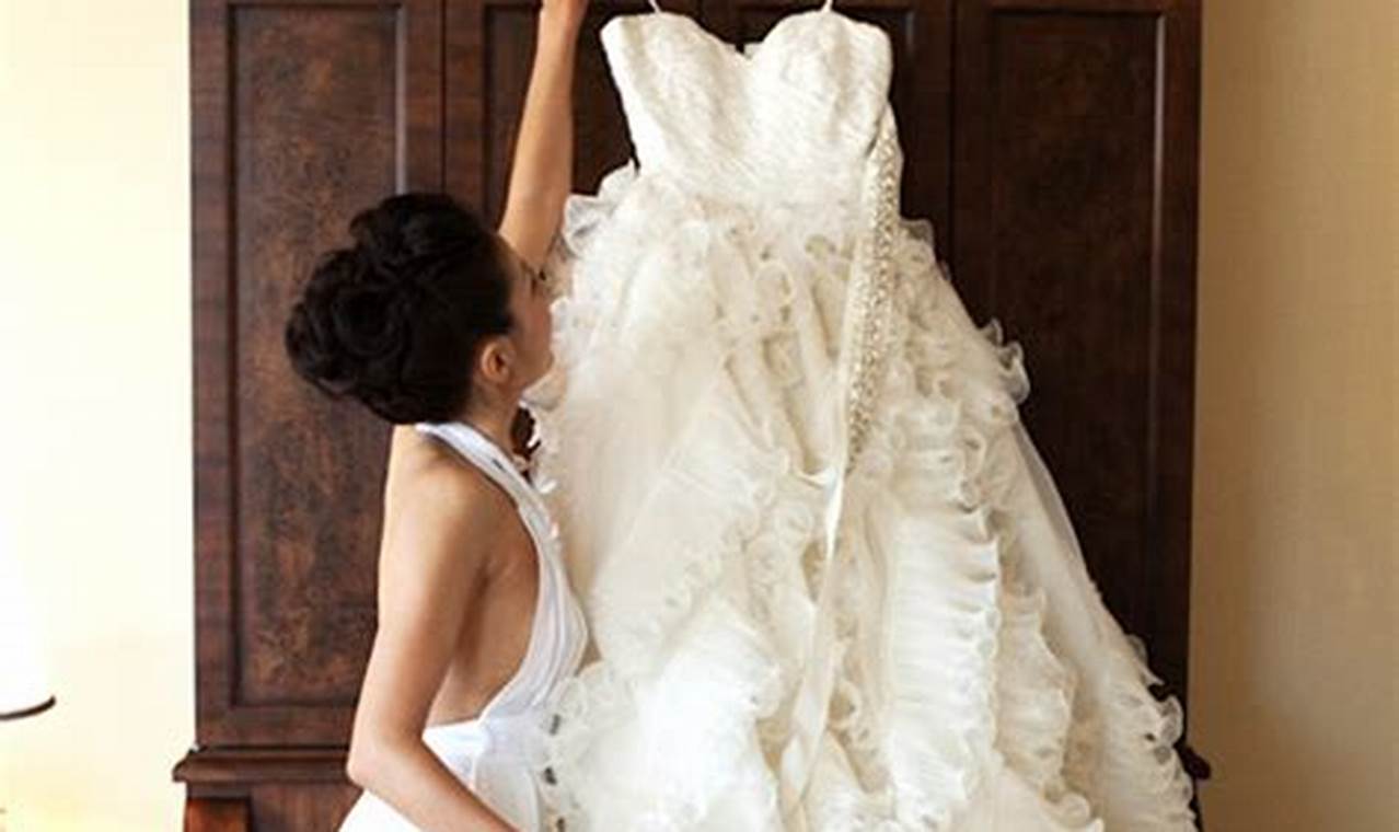 Unveiled: The Key to a Captivating Wedding Dress Photo | The Perfect Hanger Revealed
