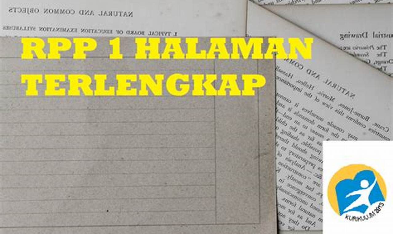 rpp 1 lembar tik smp kelas ix semester