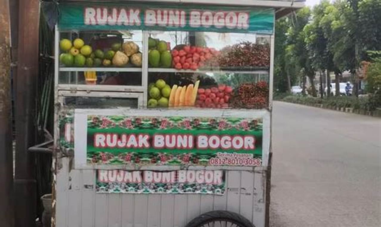 Resep Rahasia Rujak Buni Bogor yang Bikin Nagih, Dijamin Ketagihan!