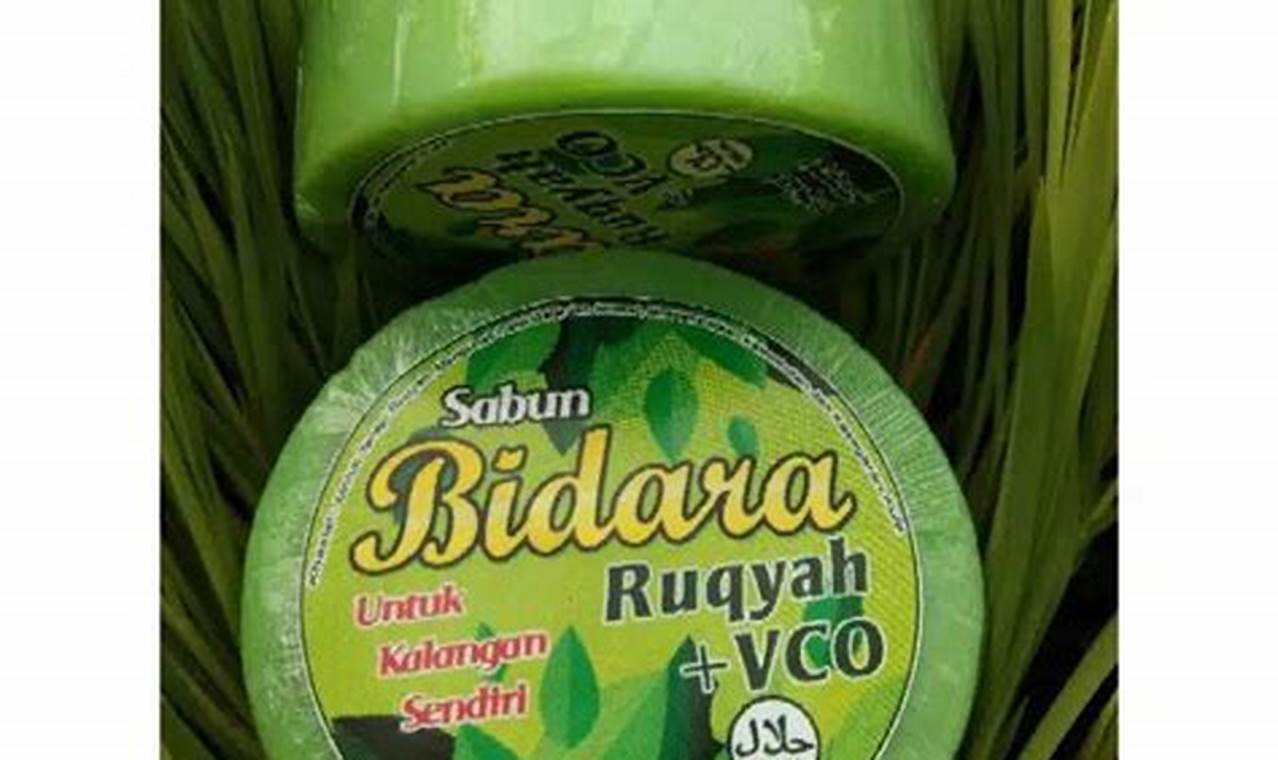 Temukan Rahasia Sabun Bidara yang Jarang Diketahui