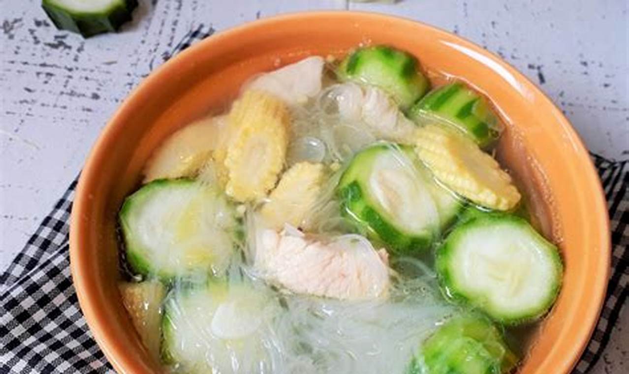 Rahasia Kelezatan Sayur Sop Gambas, Temukan Resep Terbaik di Sini!