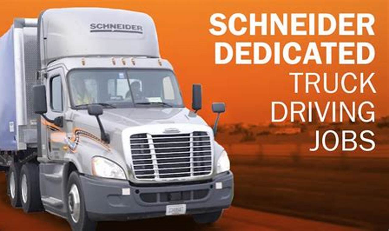 schneider trucks jobs
