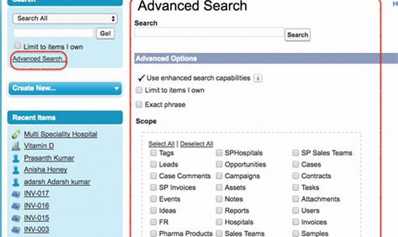 Search in Salesforce for Beginners