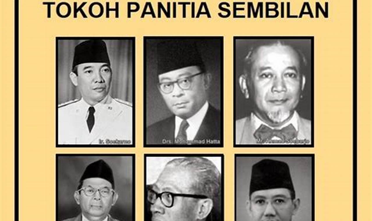 Daftar Lengkap: Panitia Sembilan dan Peran Mereka dalam Sejarah Indonesia