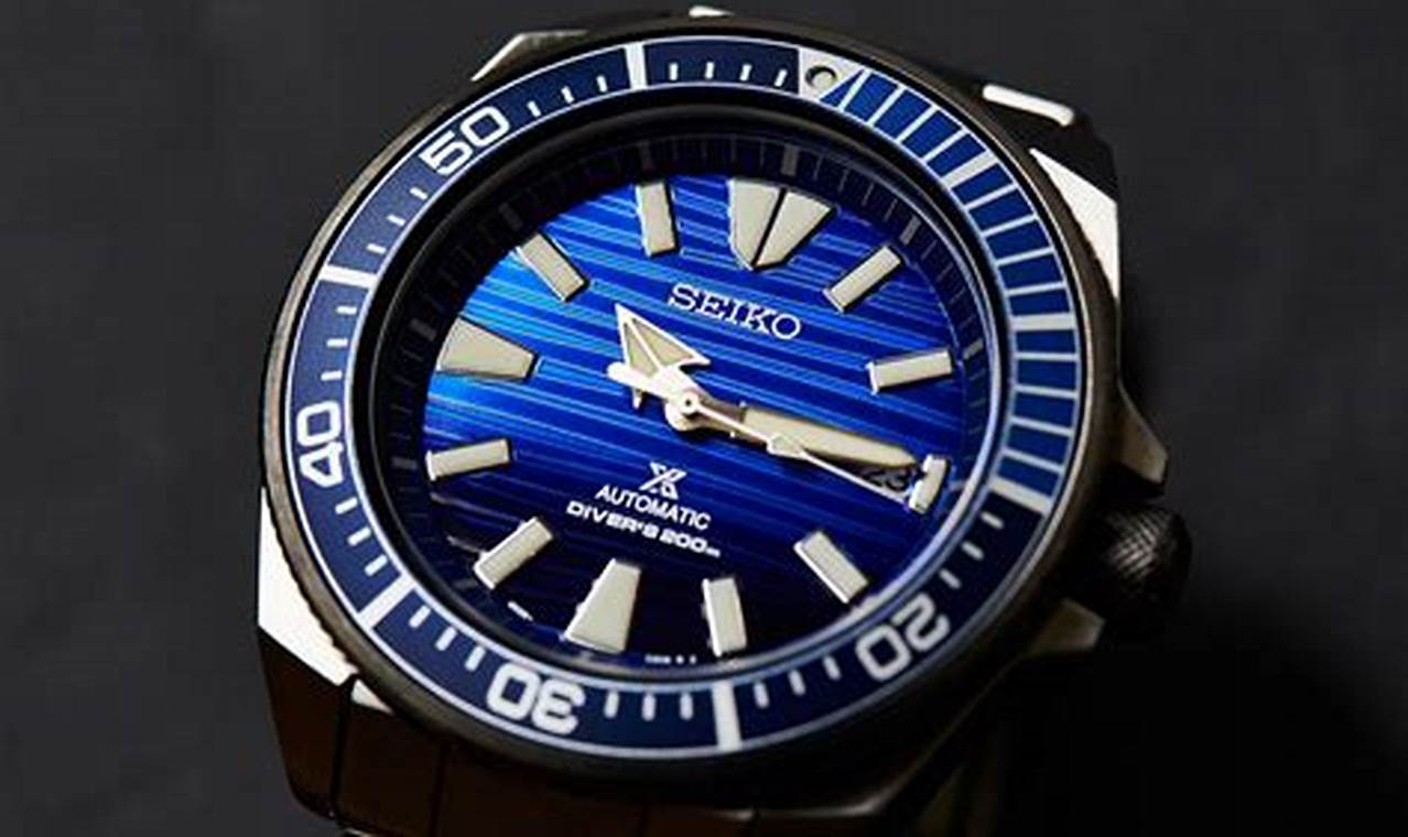Unveiling the Depths: Discover Seiko's 2018 Ocean Conservation Timepiece