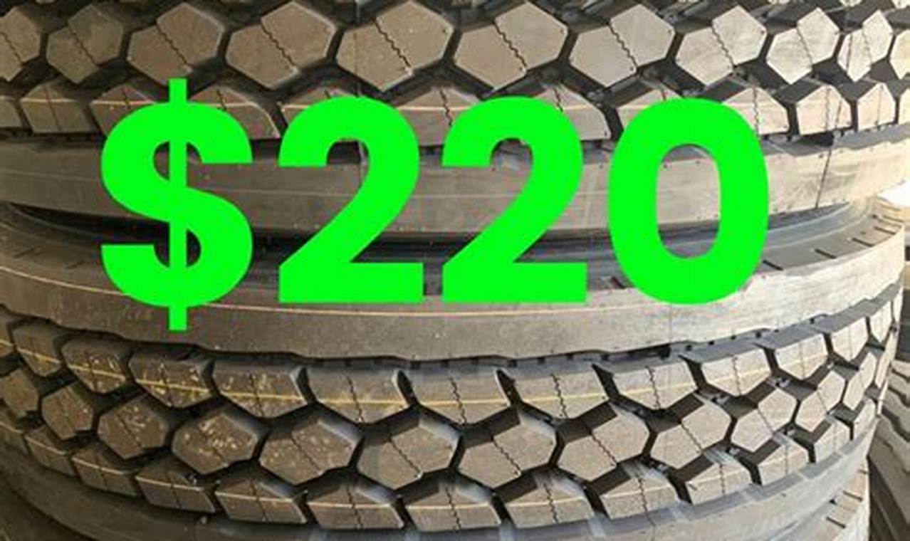 semi truck tires for sale on ebay