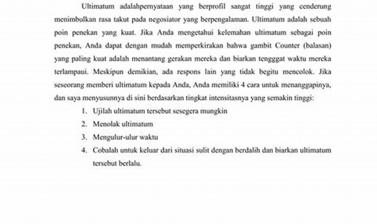 Seni Negosiasi Handal dengan Wawasan Roger Dawson