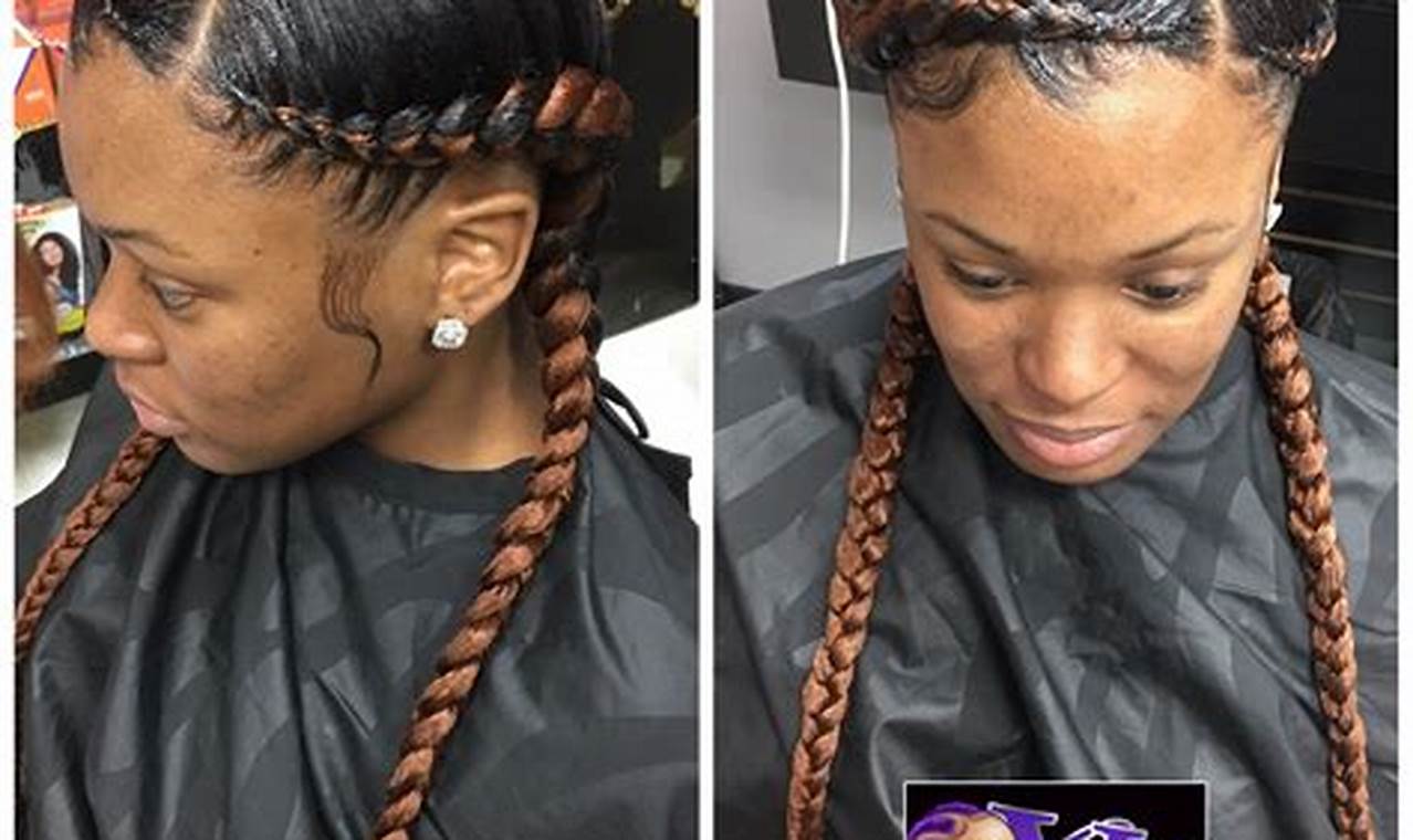 Unleash the Beauty of Side Part Two Braids with Weave: Discoveries and Insights Await