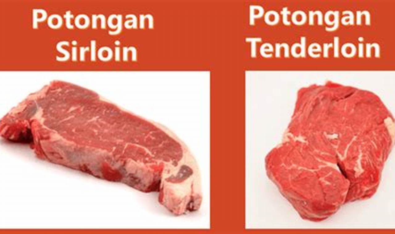 Tips Memilih dan Memasak Daging Sirloin dan Tenderloin yang Lezat