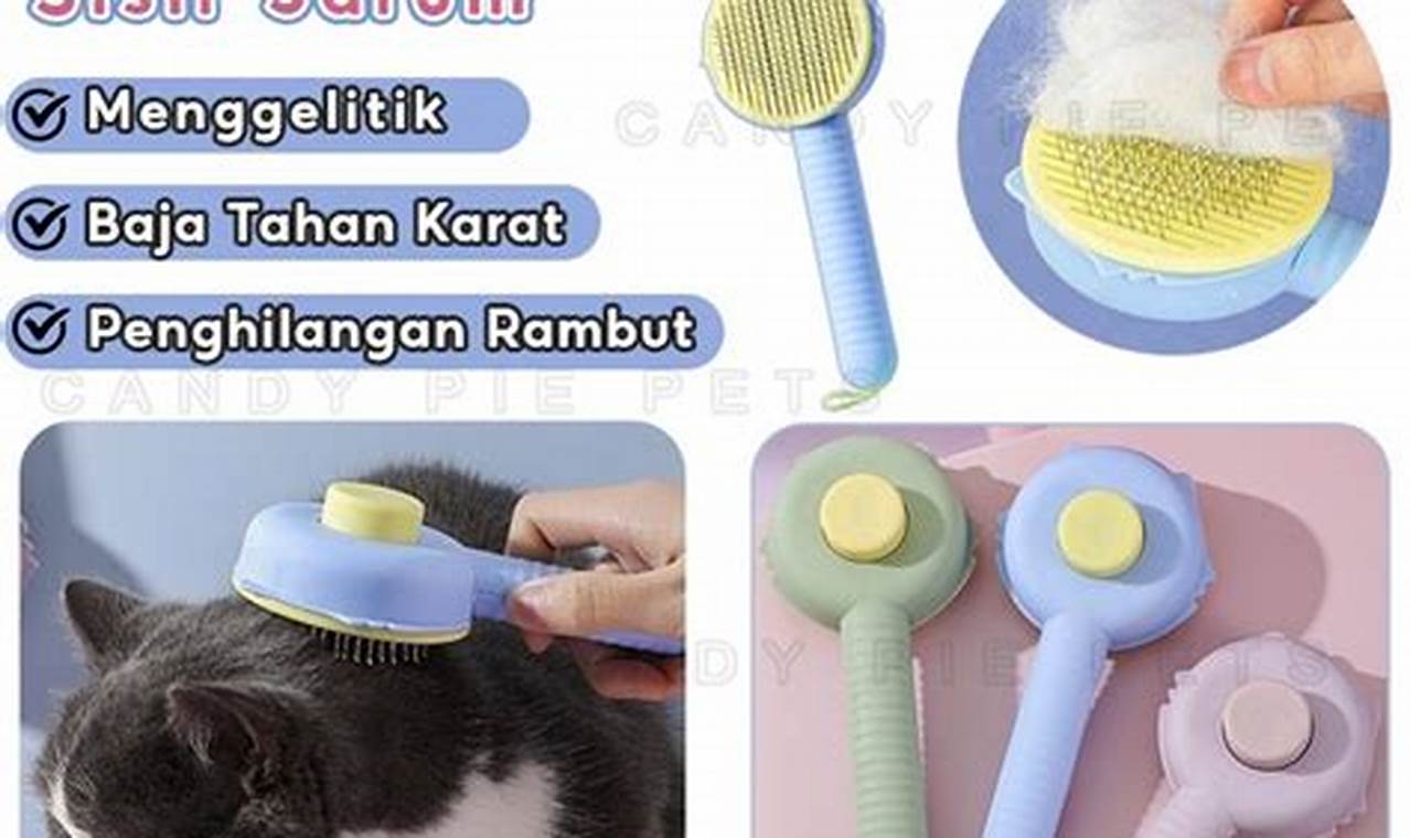 Perawatan Bulu Kucing yang Menawan dengan Sisir Kucing Terbaik