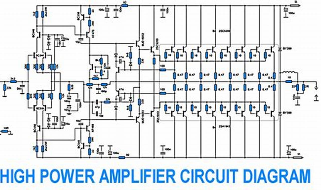 Skema Power Ampli 3 Ampere: Panduan Lengkap untuk Pemula