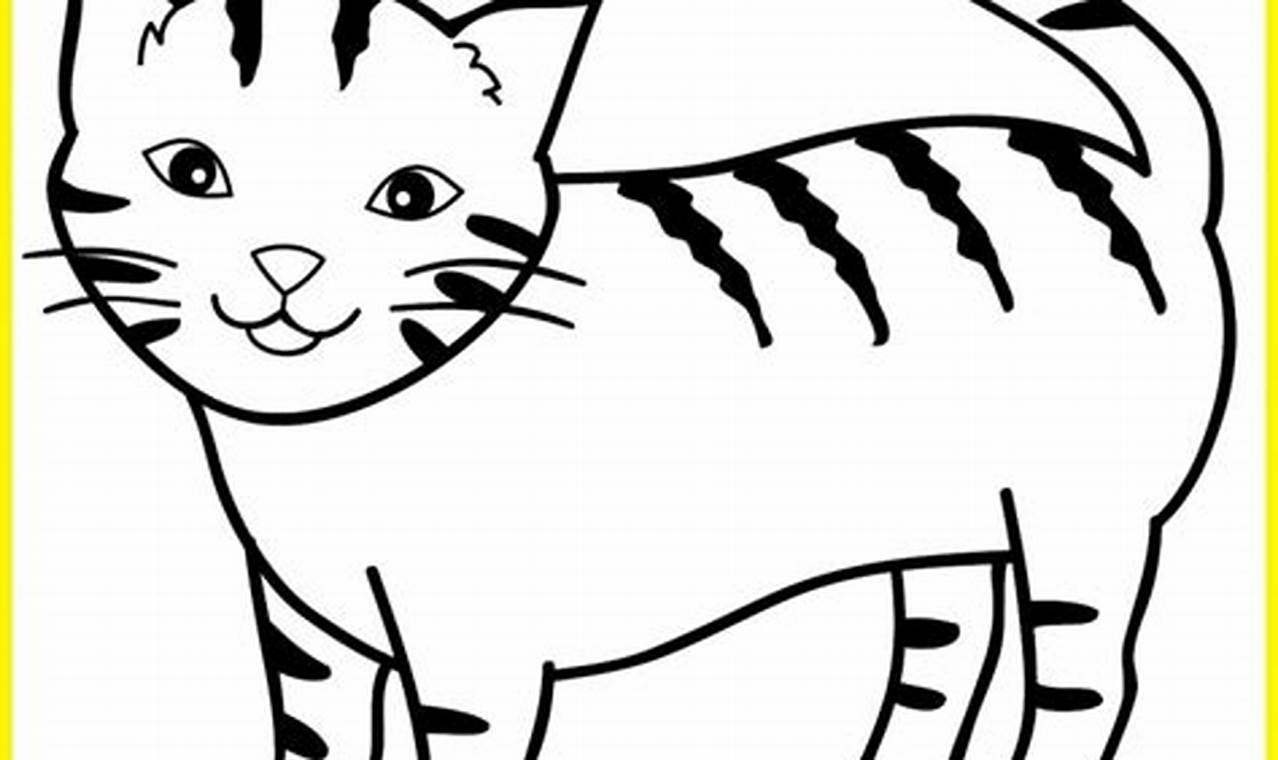 Panduan Lengkap: Sketsa Gambar Kucing Mudah untuk Pemula