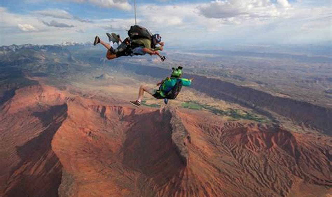 Unleash Your Spirit: Skydiving Moab - A Thrill Like No Other