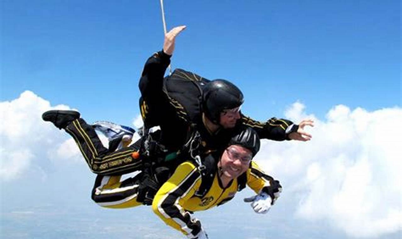 Discover the Thrill of a Lifetime: A Skydiving Adventure in the Heart of Paris