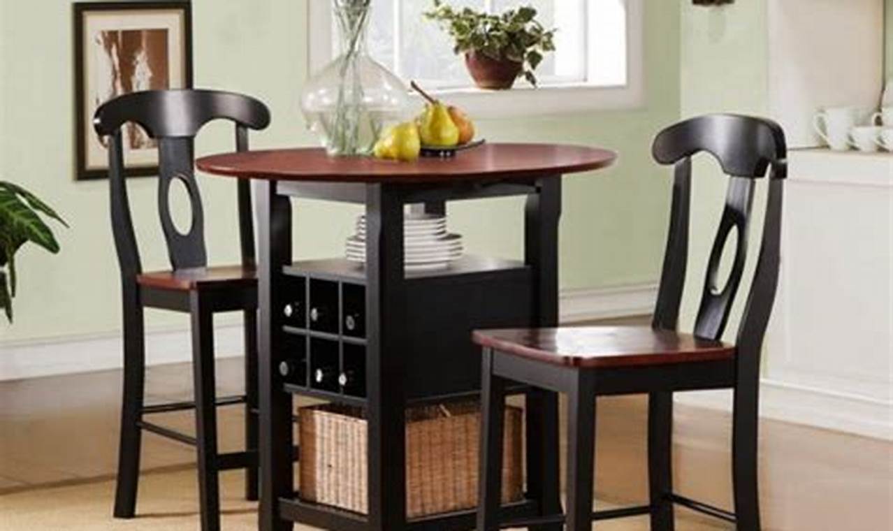 Small High Top Kitchen Table and Chairs: A Timeless Addition to Your Home
