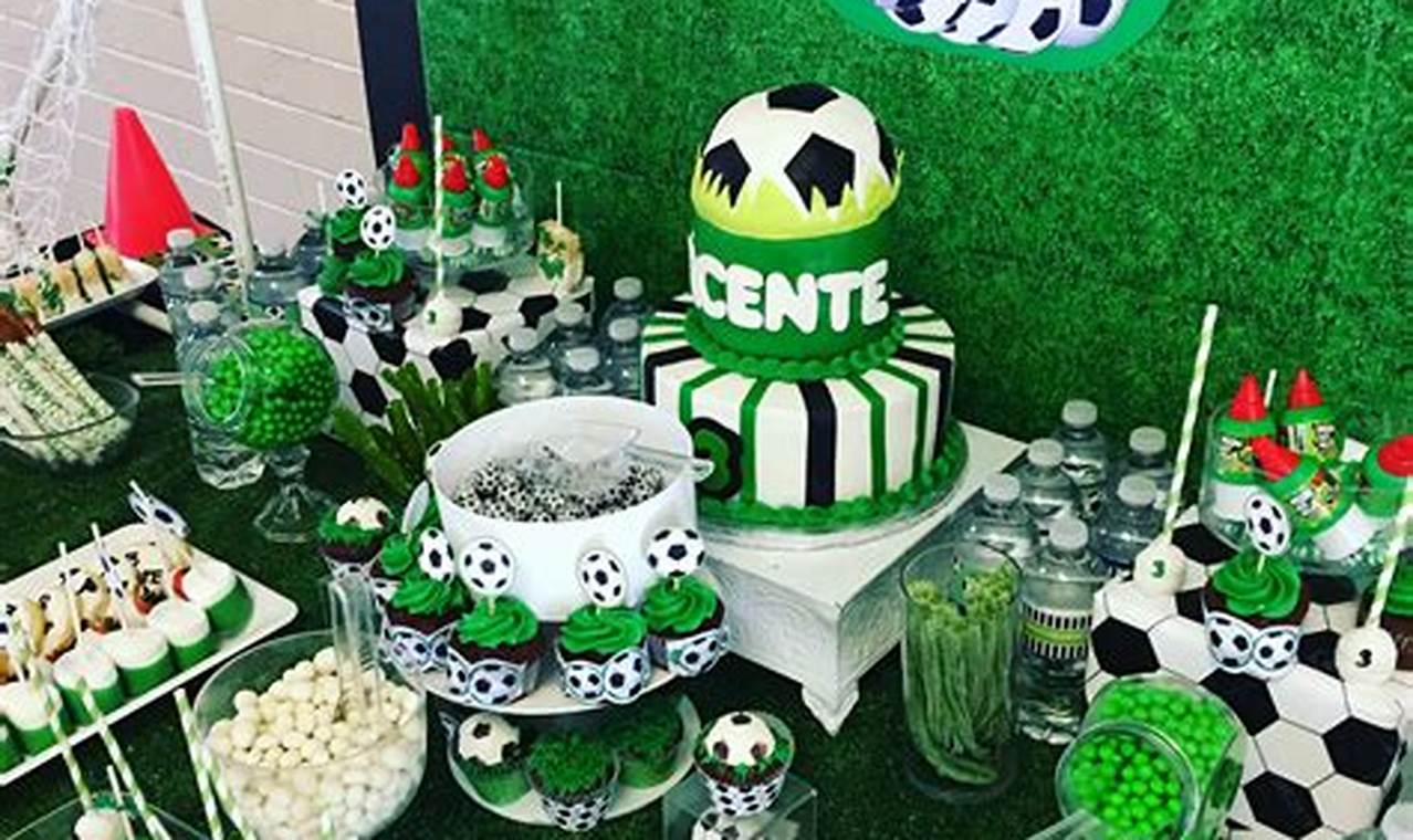 How to Plan a Soccer-Themed Birthday Party with Scrumptious Food Ideas