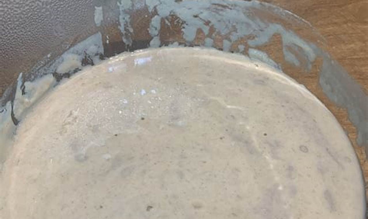 Sourdough Starter: Unveiling the Secrets of its Greyish Hue [For the "r" Niche]