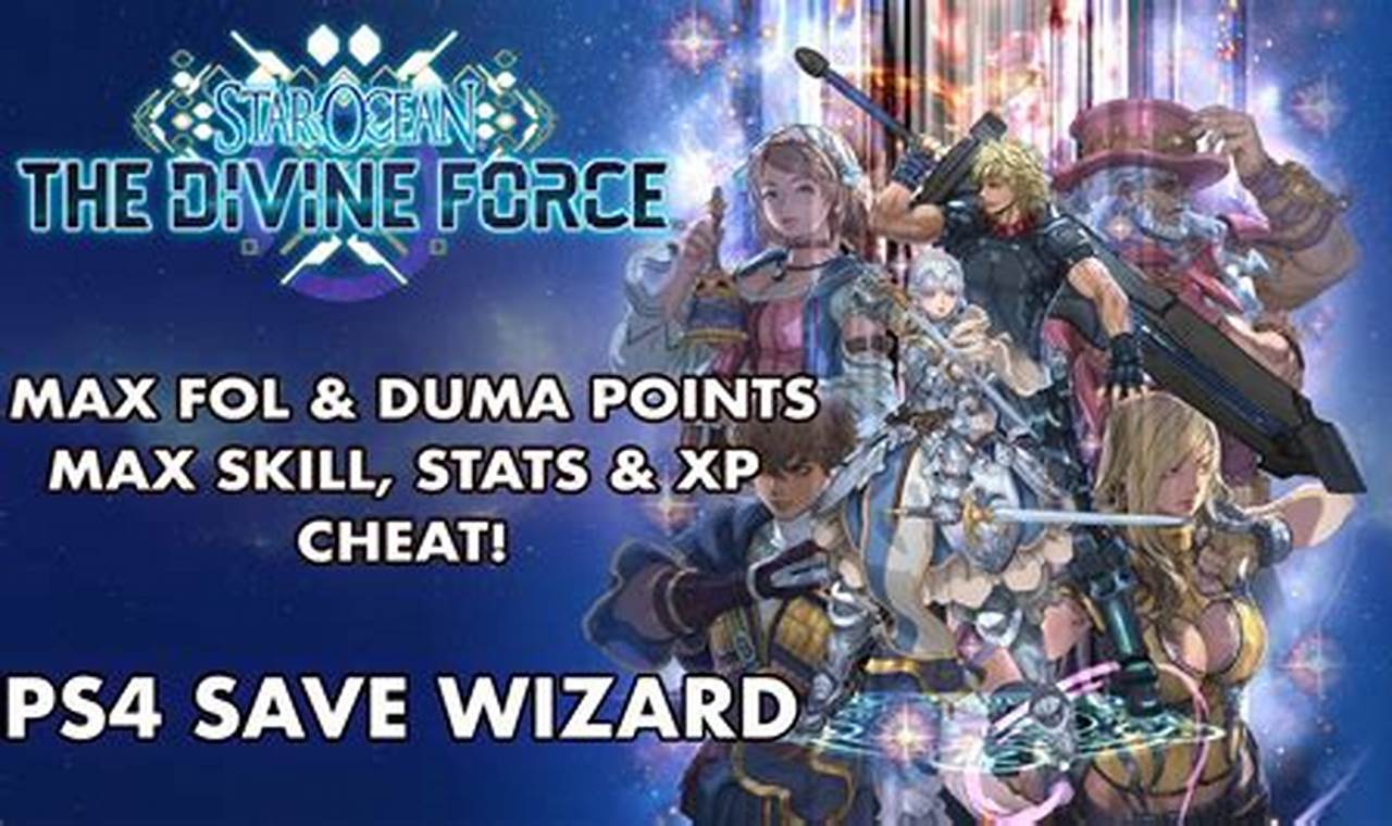 Unleash the Power of Star Ocean: The Divine Force with Our Revolutionary Save Editor!