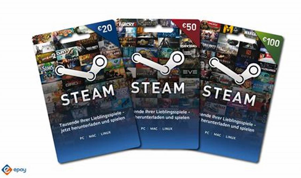 Finde deinen Weg zum Steam-Guthaben: Wo du Steam-Karten kaufen kannst