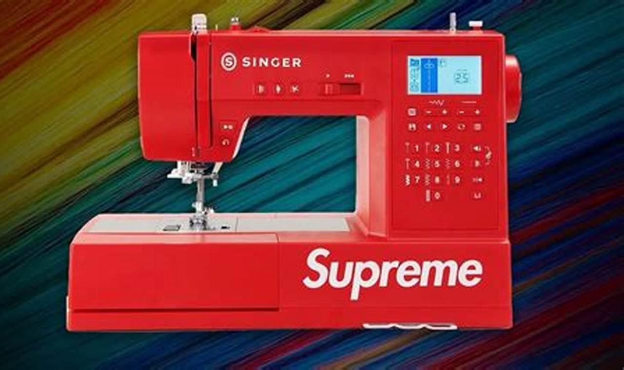 Supreme Singer Sewing Machine