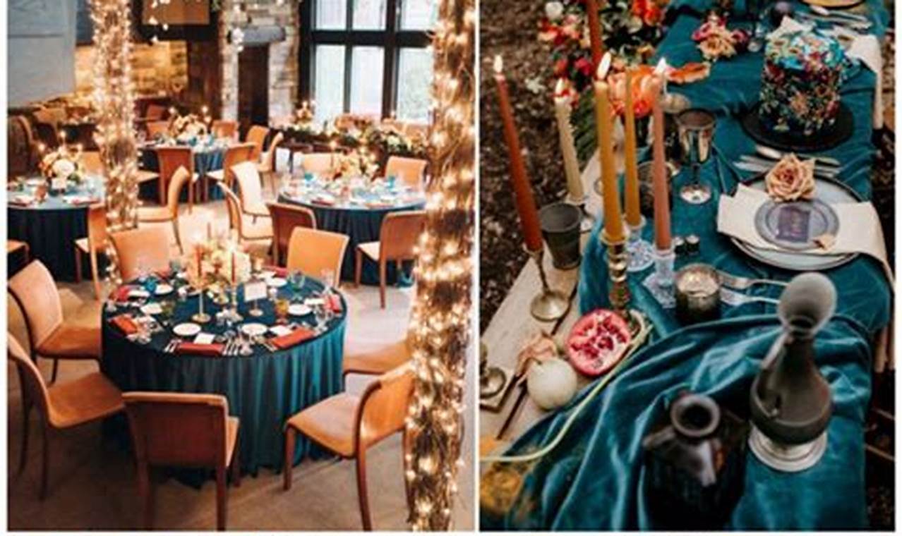 Unveiling Teal and Rust: A Guide to a Visually Stunning Wedding