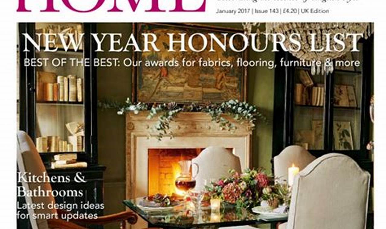 Discover Timeless Design Secrets in "The English Home" Back Issues