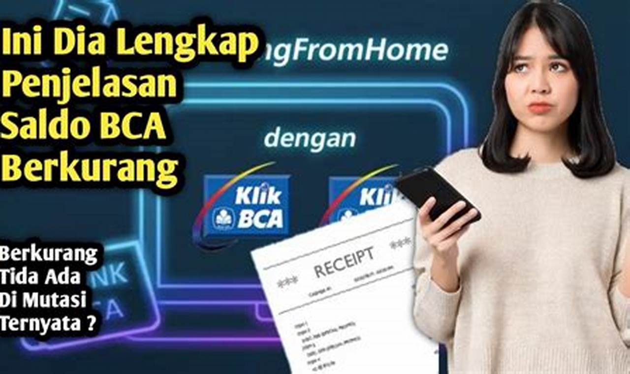 Bagaimana Mengatasi Saldo Berkurang Tanpa Transaksi: Panduan Lengkap