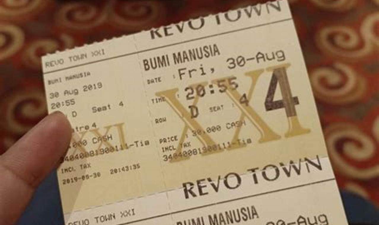 Panduan Membeli Tiket Bioskop di Surabaya: Mudah dan Cepat!