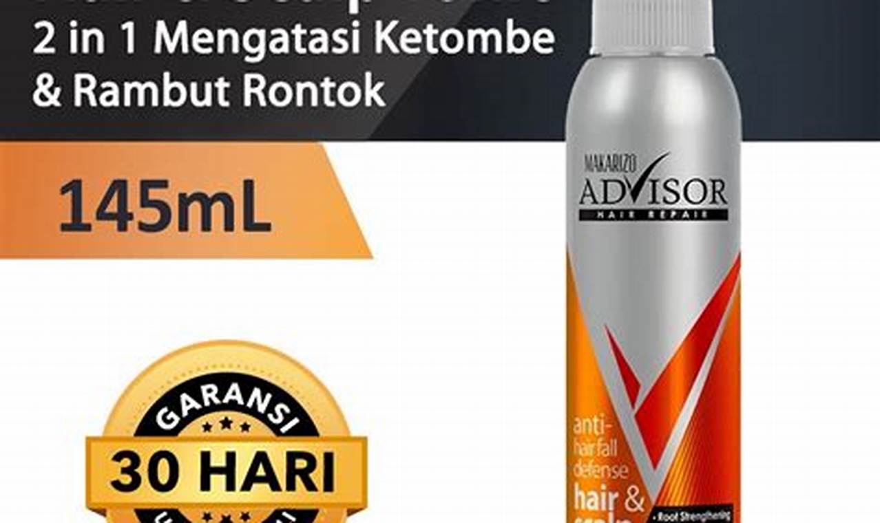 Rahasia Rambut Tebal: Kuak Rahasia Tonic untuk Rambut Rontok Secara Ilmiah