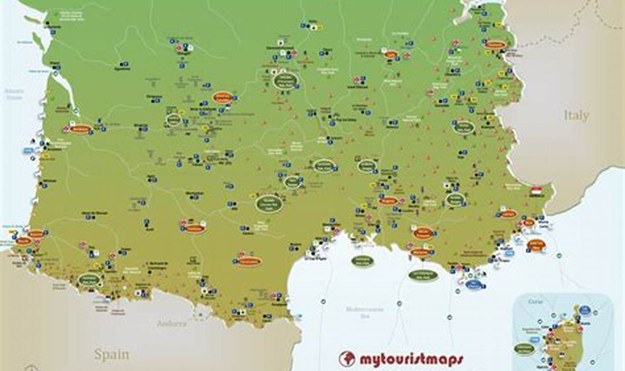 How to Get the Most Out of Your Tourist Map of Southern France