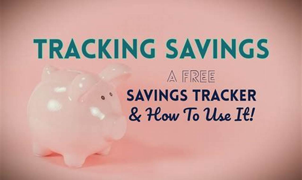 Tracking Savings: A Comprehensive Guide to Managing Your Budget