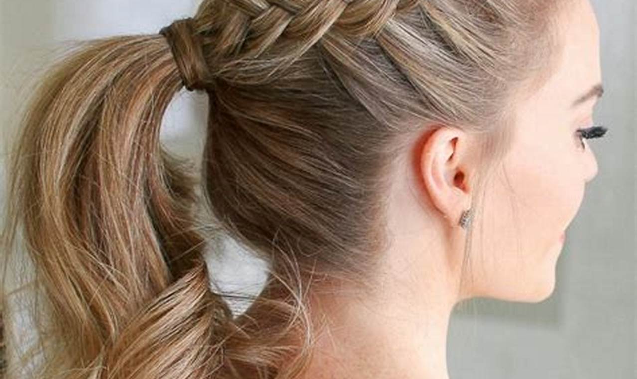 Discover the Allure of "Two Dutch Braids into a Ponytail": A Stylish Guide