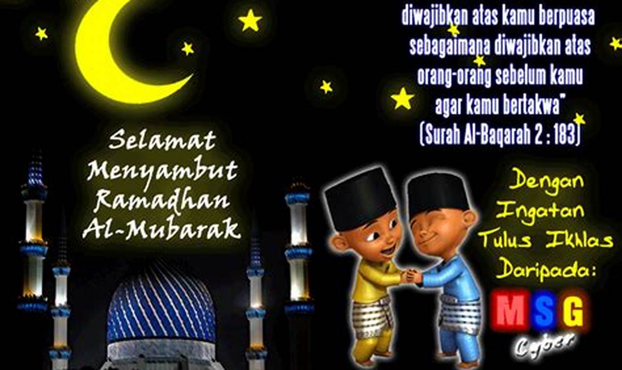 Sambut Ramadhan dengan Ucapan Penuh Berkah dan Makna