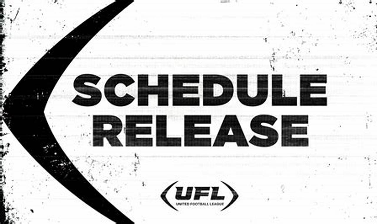 Ufl Football Teams 2024 Schedule