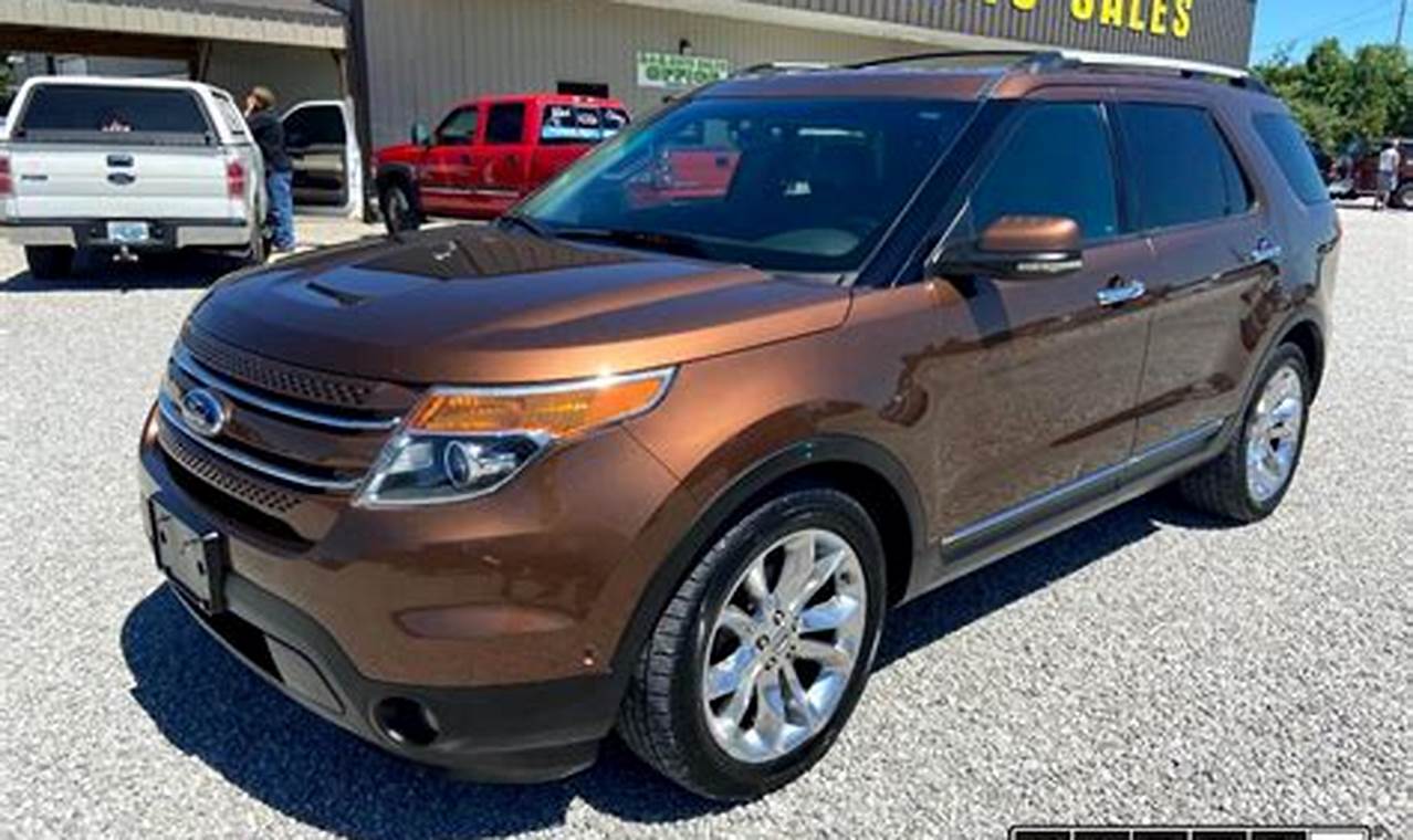 used 2011 ford explorer limited for sale