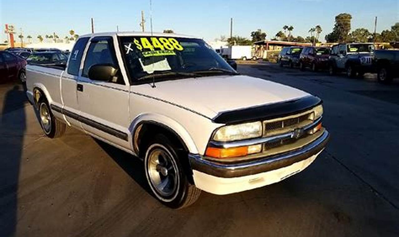 used chevy s10 pickups for sale