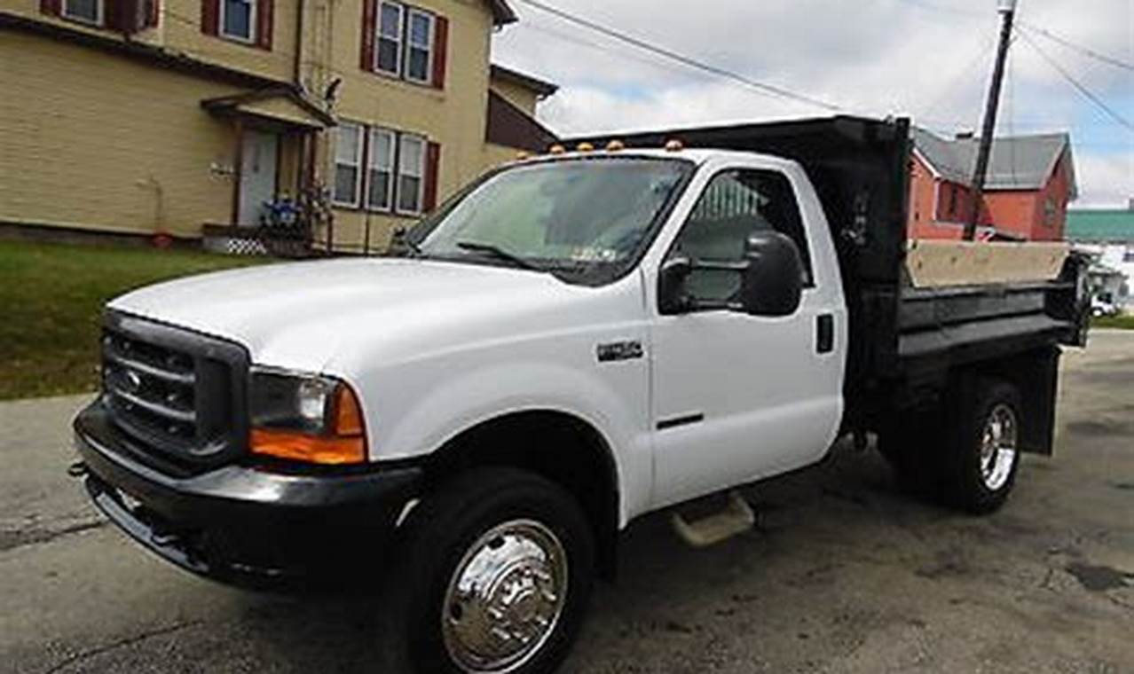 used ford dump trucks for sale in pa