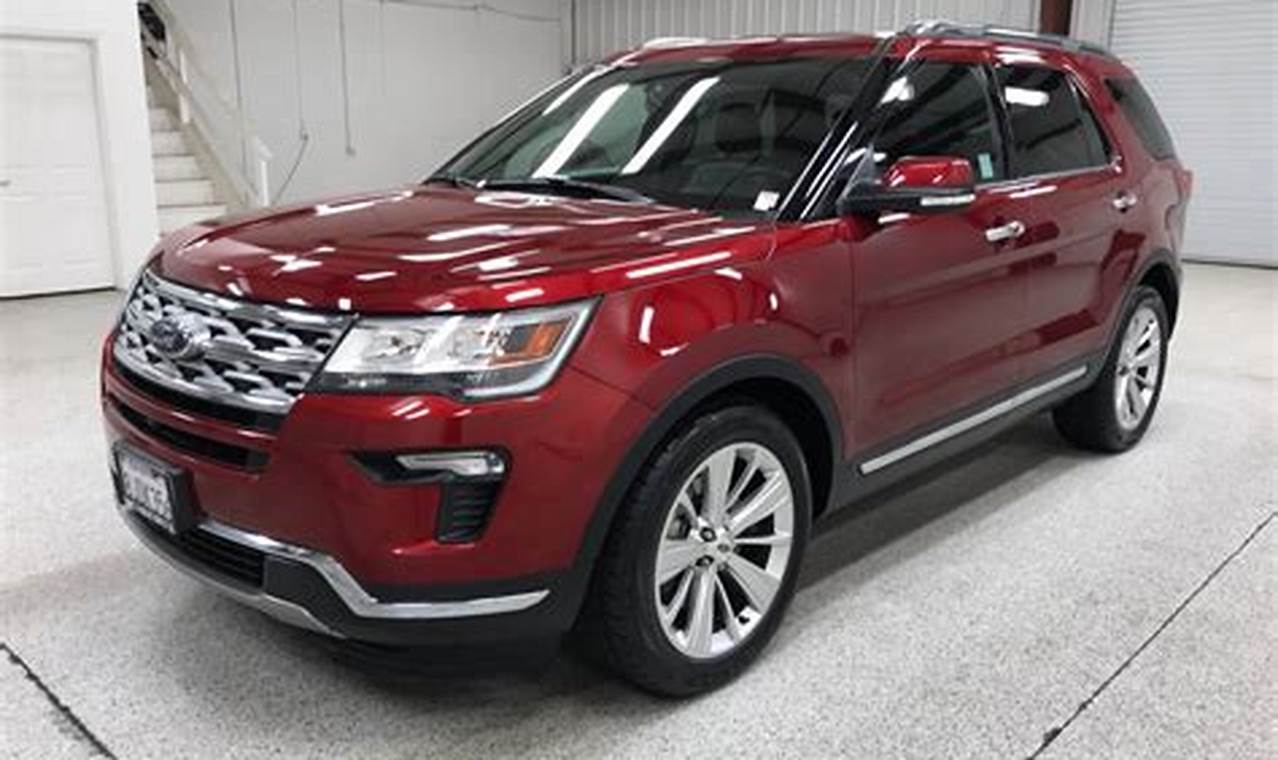 used ford explorer limited for sale