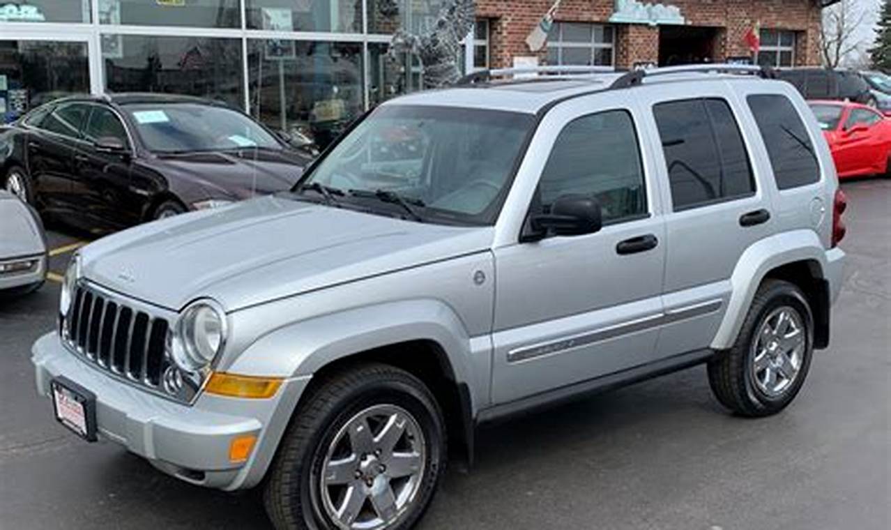 used jeep liberty limited 4x4 for sale