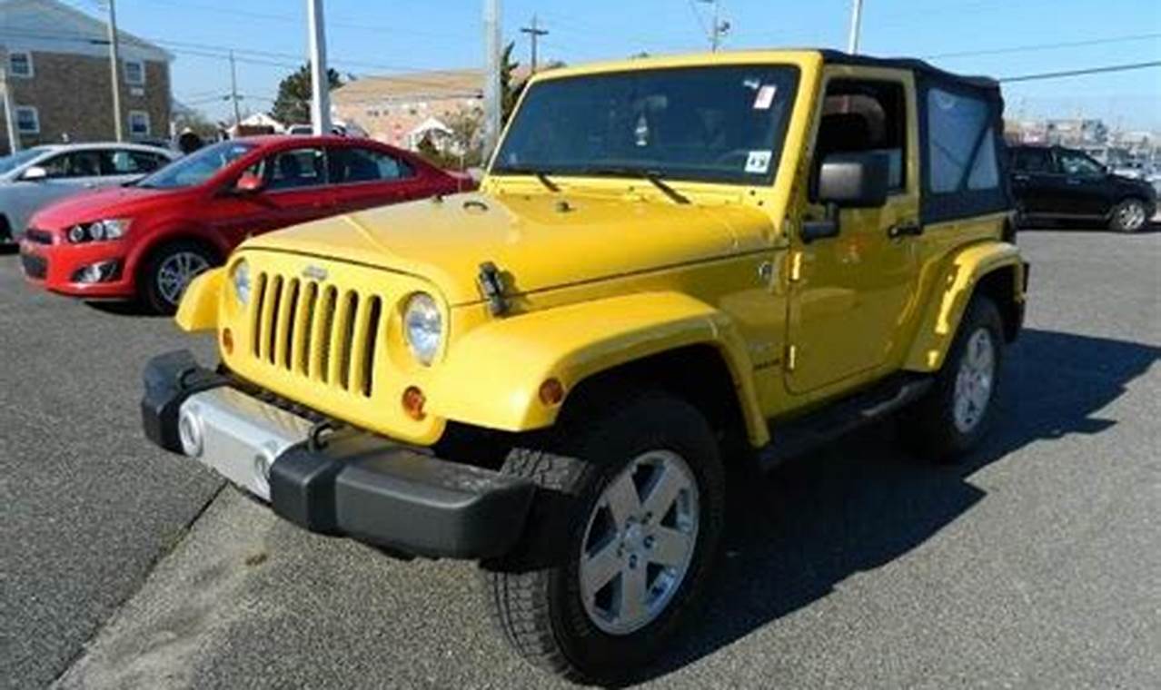 used jeep wrangler for sale under $5000
