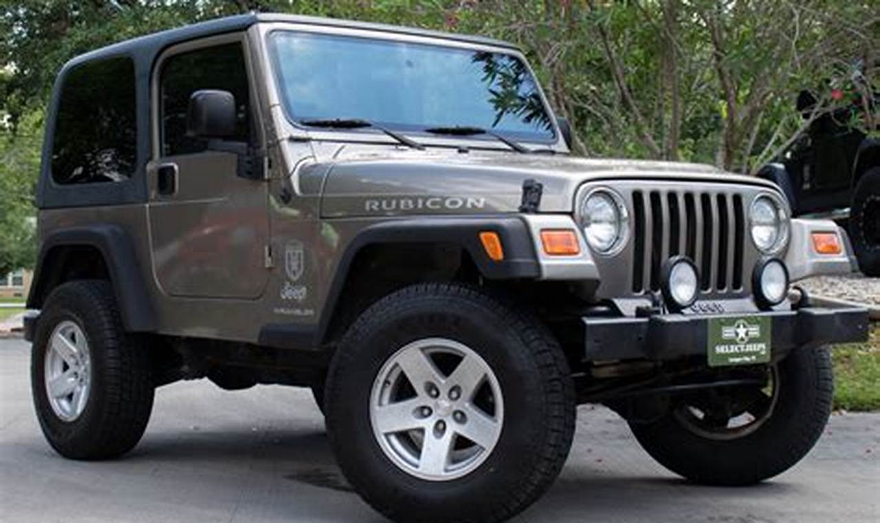 used jeep wranglers for sale in houston texas