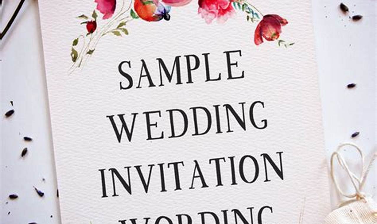 How to Craft a Wedding Announcement Wording That Impresses
