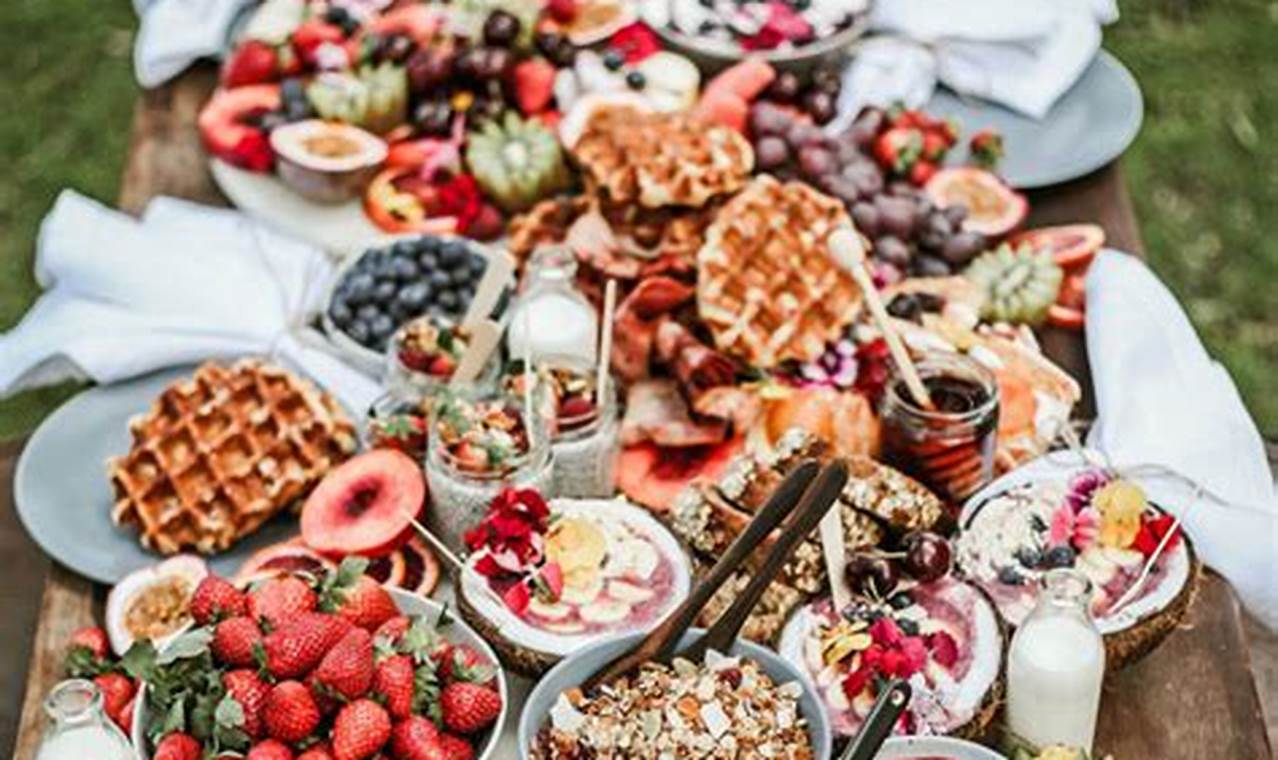 Wedding Brunch Ideas That Will Make Your Guests Say 'Yummy'