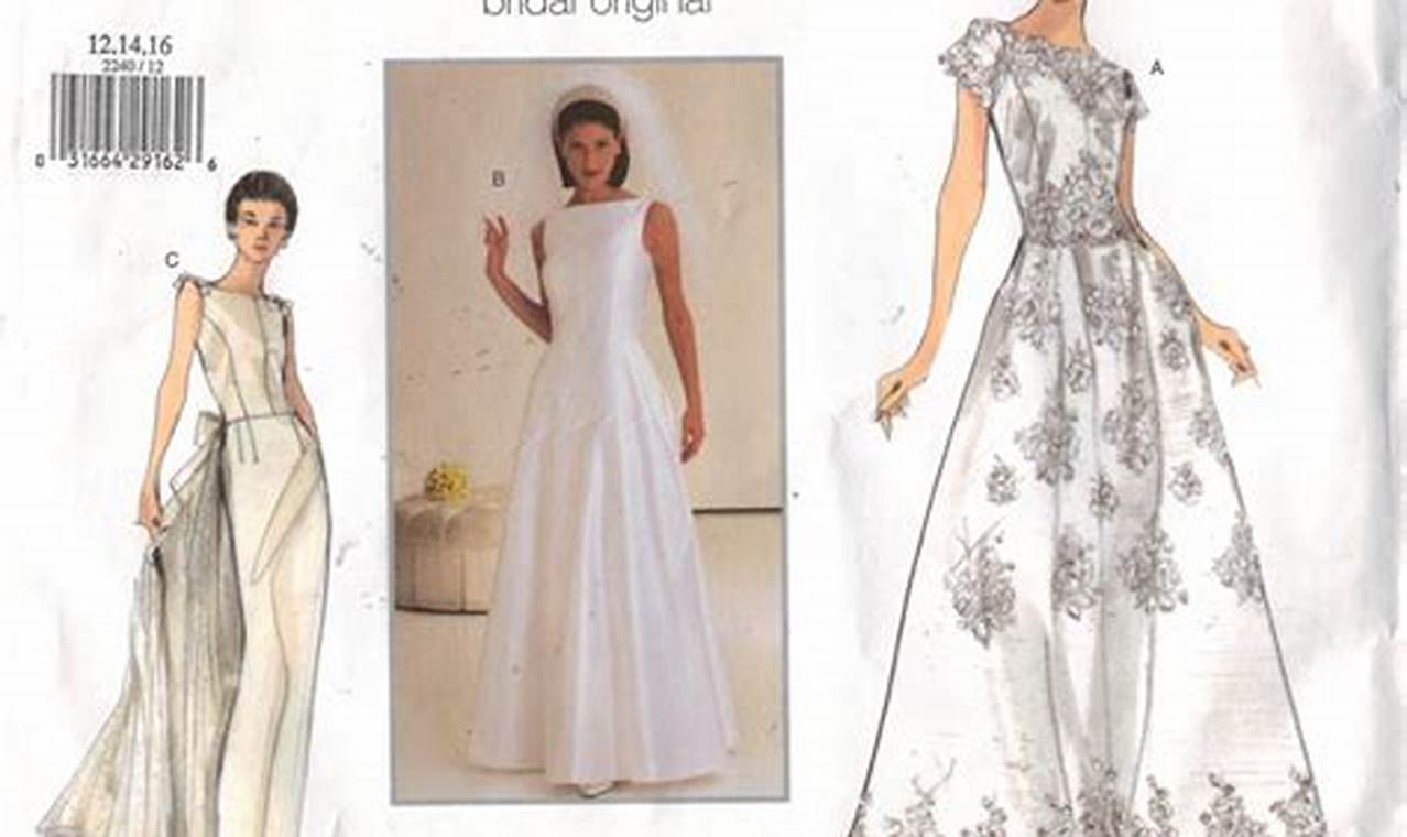 Wedding Dress Paper Patterns