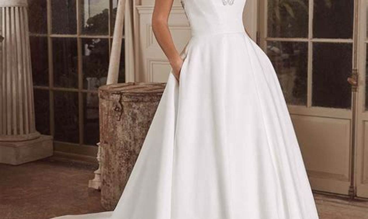 Stunning Wedding Dresses with Pockets: Practical and Fashionable