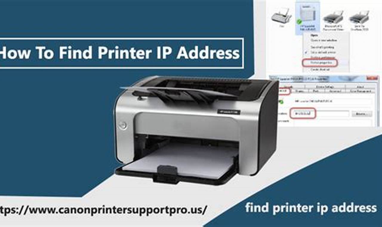 Find Your Canon Printer's IP Address Easily: A Step-by-Step Guide